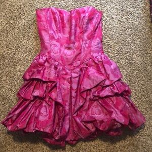 Pink Rose Party Dress